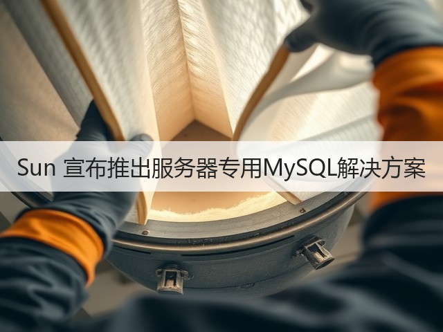 Sun 宣布推出服务器专用MySQL解决方案(图1)