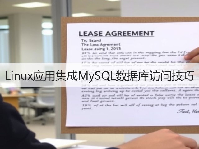 Linux应用集成MySQL数据库访问技巧(图1)