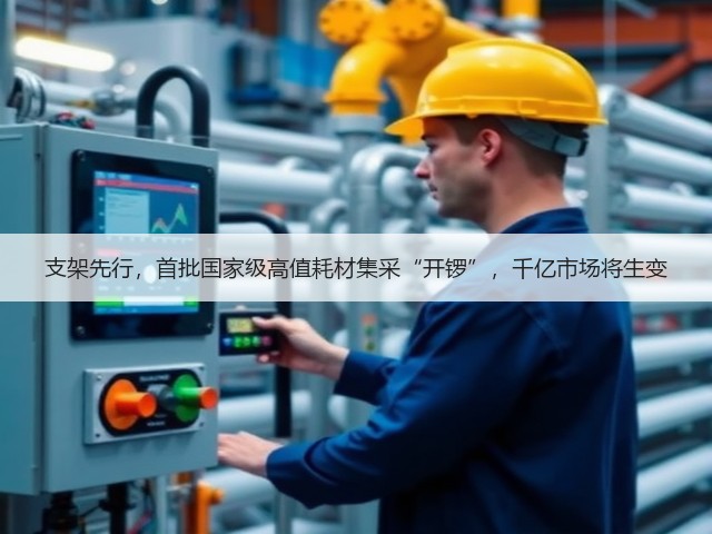 支架先行，首批国家级高值耗材集采“开锣”，千亿市场将生变(图1)