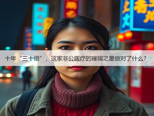 十年“三十倍”，这家非公医疗的璀璨之星做对了什么？(图1)