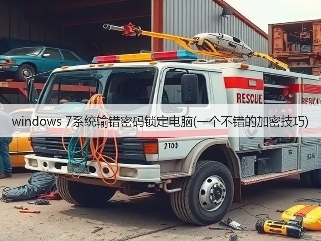 windows 7系统输错密码锁定电脑(一个不错的加密技巧)(图1)