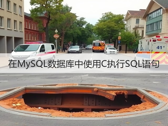 在MySQL数据库中使用C执行SQL语句(图2)