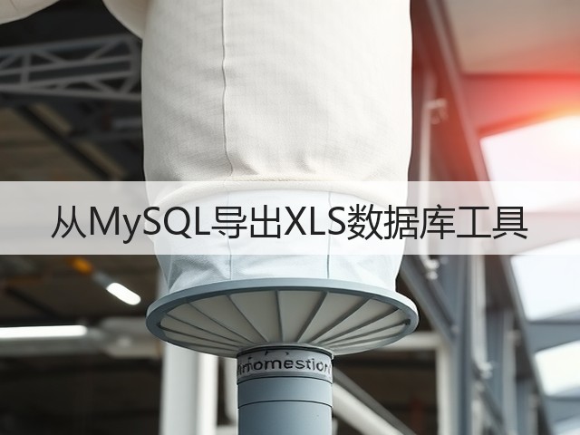 从MySQL导出XLS数据库工具(图1)