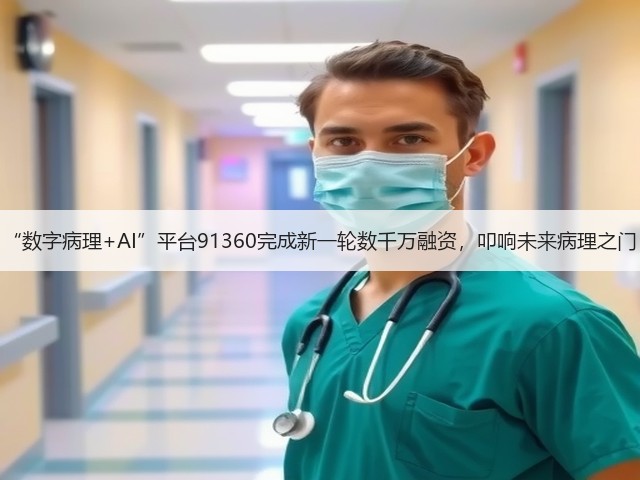 “数字病理+AI”平台91360完成新一轮数千万融资，叩响未来病理之门(图1)