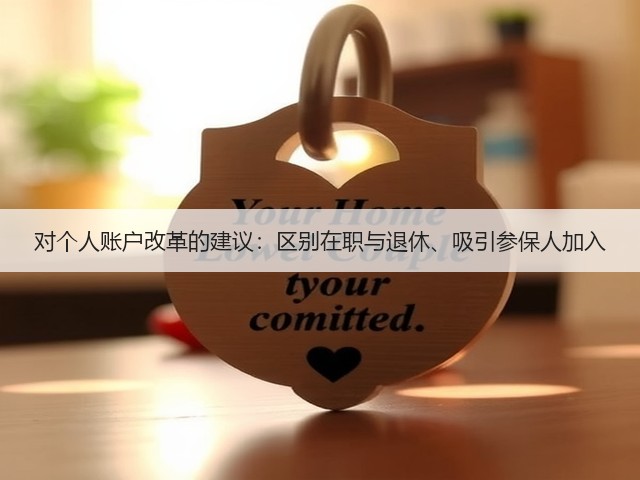 对个人账户改革的建议：区别在职与退休、吸引参保人加入(图1)