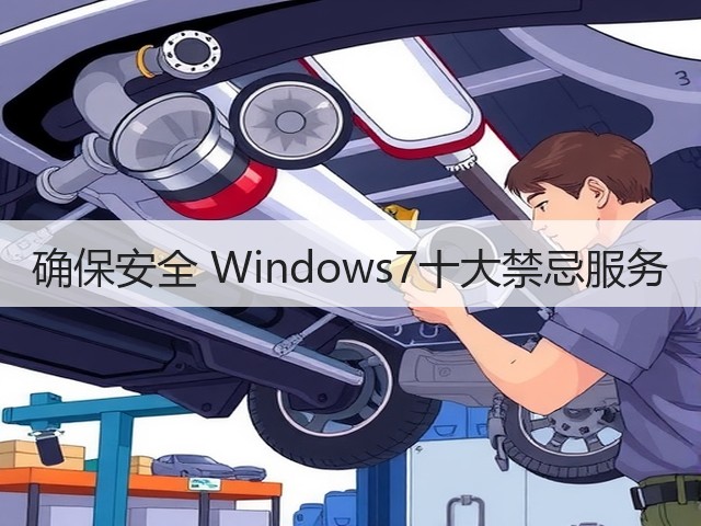 确保安全 Windows7十大禁忌服务(图1)