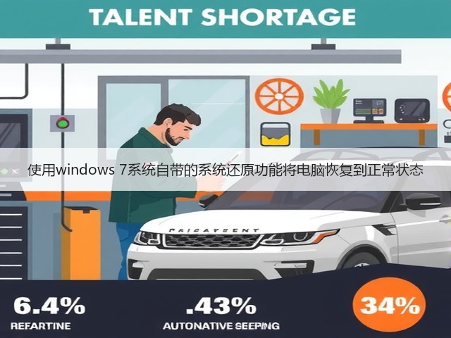 使用windows 7系统自带的系统还原功能将电脑恢复到正常状态(图2)