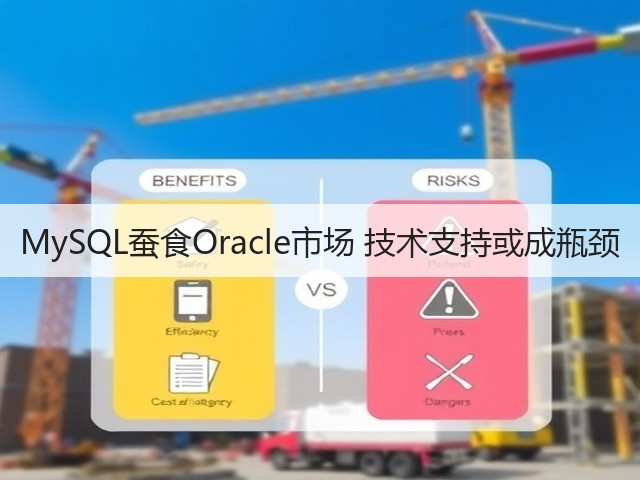 MySQL蚕食Oracle市场 技术支持或成瓶颈(图1)
