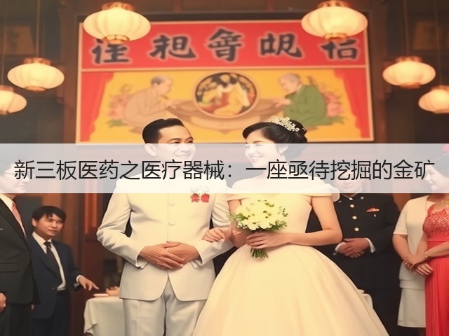 新三板医药之医疗器械：一座亟待挖掘的金矿(图2)