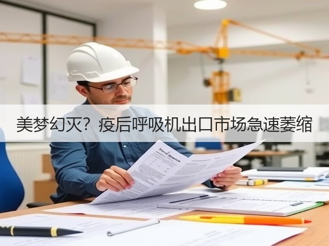 美梦幻灭？疫后呼吸机出口市场急速萎缩(图1)