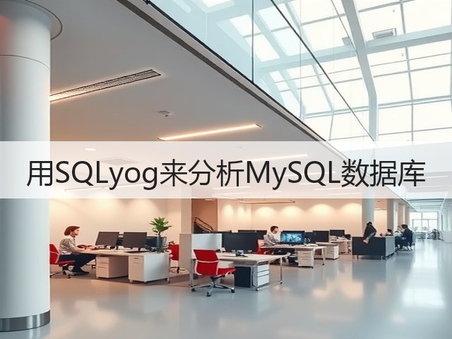 用SQLyog来分析MySQL数据库(图2)