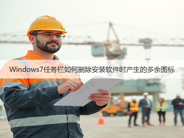 Windows7任务栏如何删除安装软件时产生的多余图标(图2)