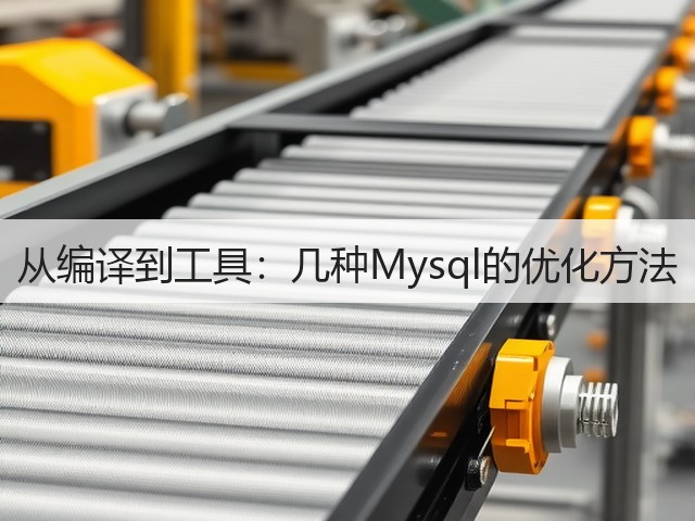 从编译到工具：几种Mysql的优化方法(图3)