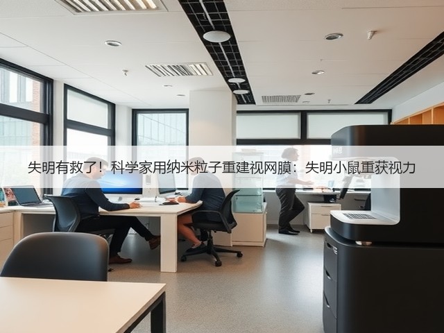 失明有救了！科学家用纳米粒子重建视网膜：失明小鼠重获视力(图1)