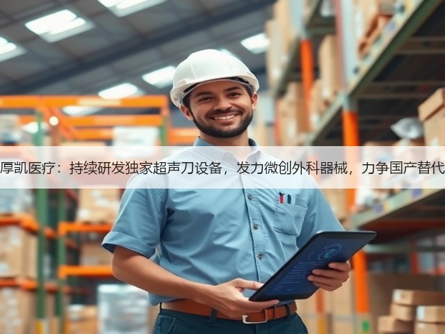 厚凯医疗：持续研发独家超声刀设备，发力微创外科器械，力争国产替代(图3)