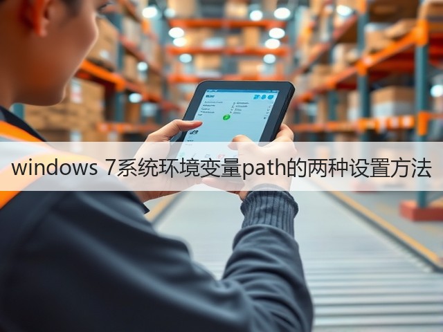 windows 7系统环境变量path的两种设置方法(图3)