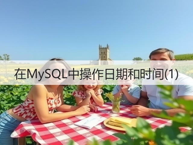 在MySQL中操作日期和时间(1)(图1)