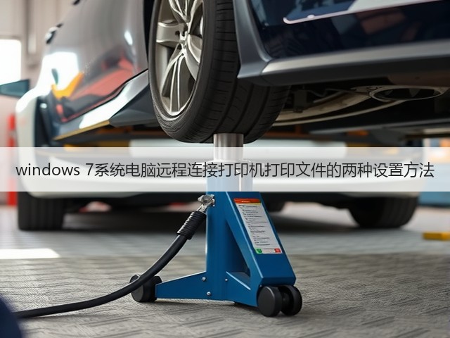 windows 7系统电脑远程连接打印机打印文件的两种设置方法(图3)