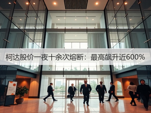 柯达股价一夜十余次熔断：最高飙升近600%(图2)