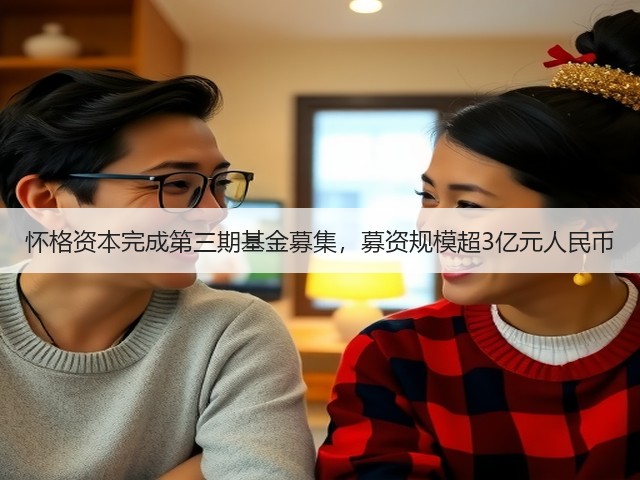 怀格资本完成第三期基金募集，募资规模超3亿元人民币(图1)