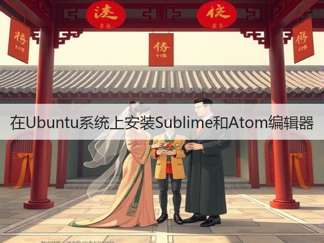 在Ubuntu系统上安装Sublime和Atom编辑器(图1)
