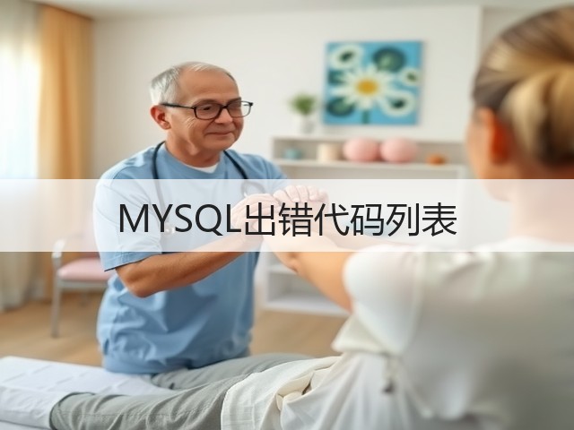 MYSQL出错代码列表(图3)