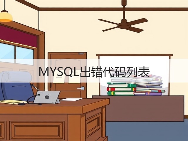 MYSQL出错代码列表(图2)