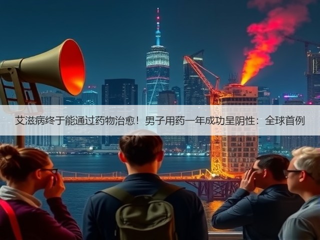 艾滋病终于能通过药物治愈！男子用药一年成功呈阴性：全球首例(图1)