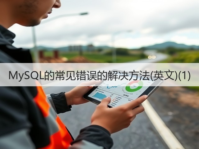 MySQL的常见错误的解决方法(英文)(1)(图2)