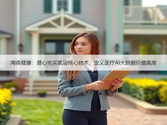 海森健康：潜心夯实底层核心技术，定义医疗AI大数据价值高度(图3)