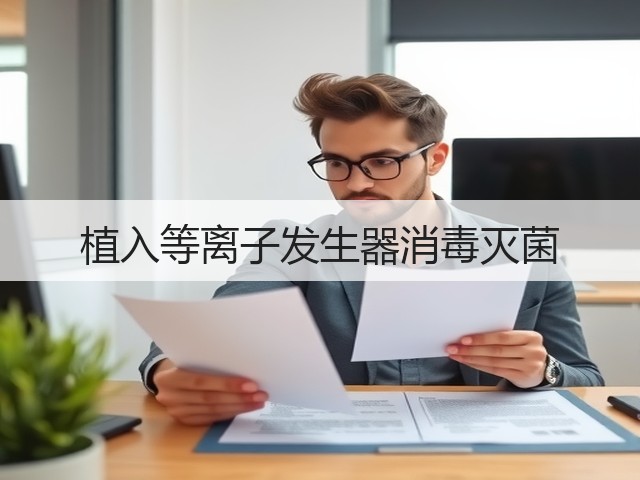 植入等离子发生器消毒灭菌(图2)