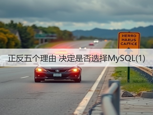 正反五个理由 决定是否选择MySQL(1)(图2)