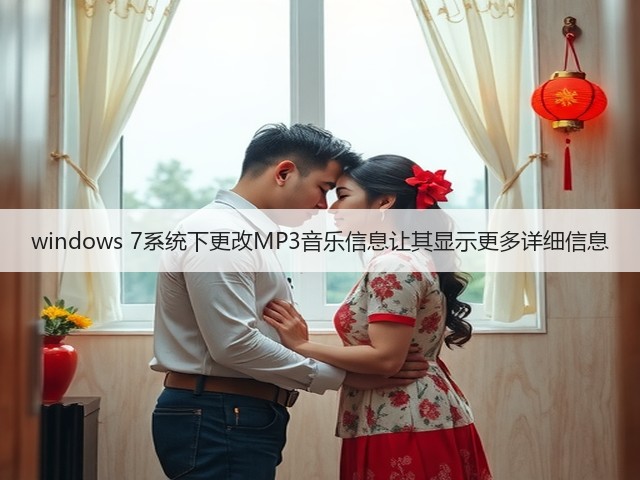windows 7系统下更改MP3音乐信息让其显示更多详细信息(图3)