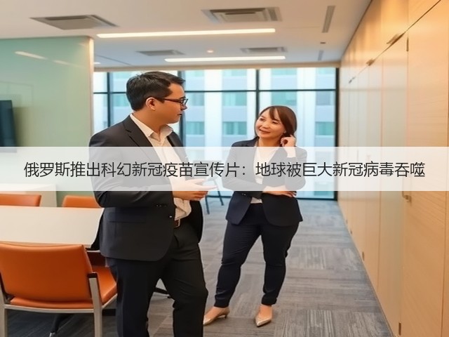 俄罗斯推出科幻新冠疫苗宣传片：地球被巨大新冠病毒吞噬(图1)