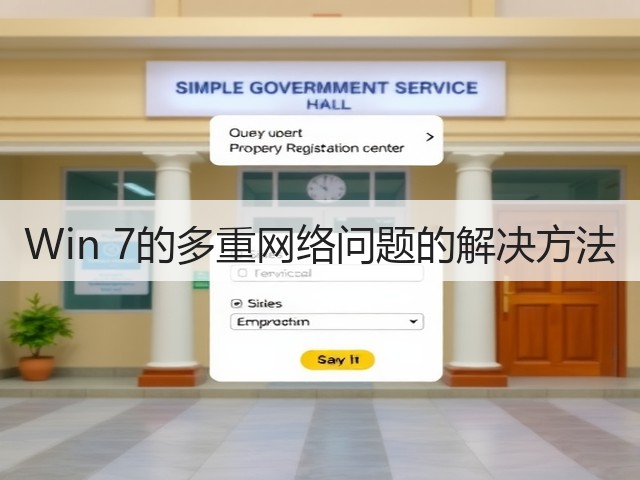 Win 7的多重网络问题的解决方法(图2)