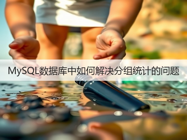 MySQL数据库中如何解决分组统计的问题(图3)