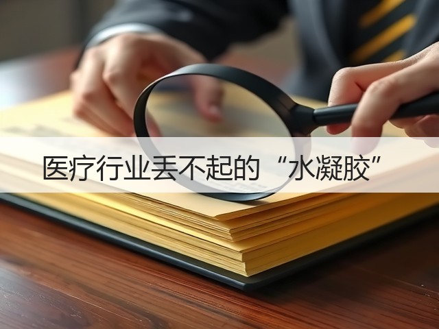 医疗行业丢不起的“水凝胶”(图2)