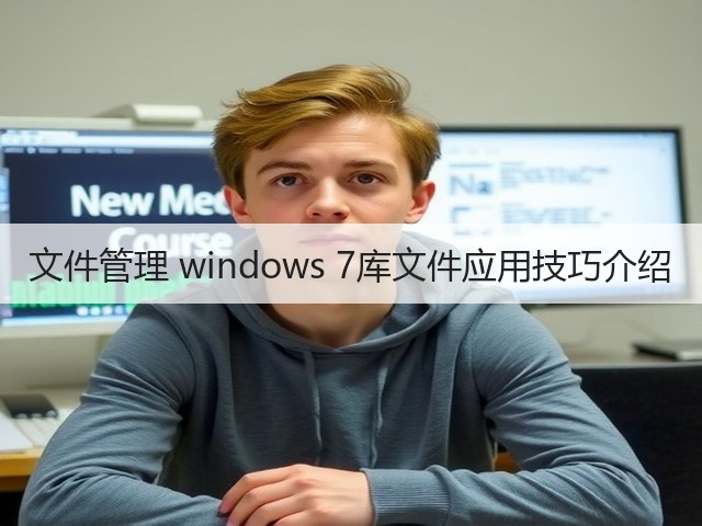 文件管理 windows 7库文件应用技巧介绍(图2)