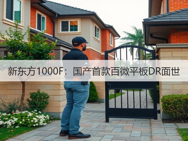 新东方1000F：国产首款百微平板DR面世(图3)