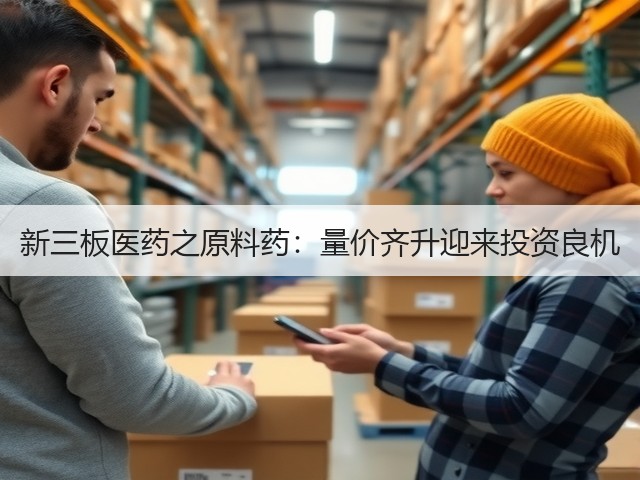 新三板医药之原料药：量价齐升迎来投资良机(图1)