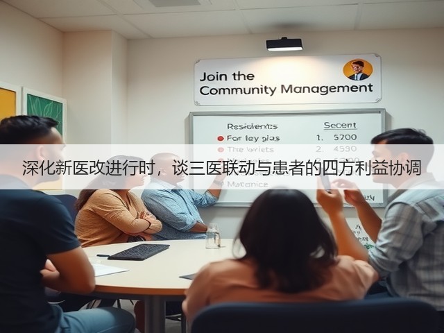 深化新医改进行时，谈三医联动与患者的四方利益协调(图3)