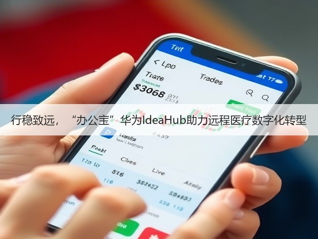 行稳致远，“办公宝”华为IdeaHub助力远程医疗数字化转型(图1)