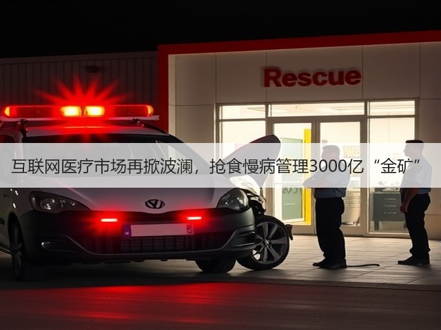 互联网医疗市场再掀波澜，抢食慢病管理3000亿“金矿”(图1)