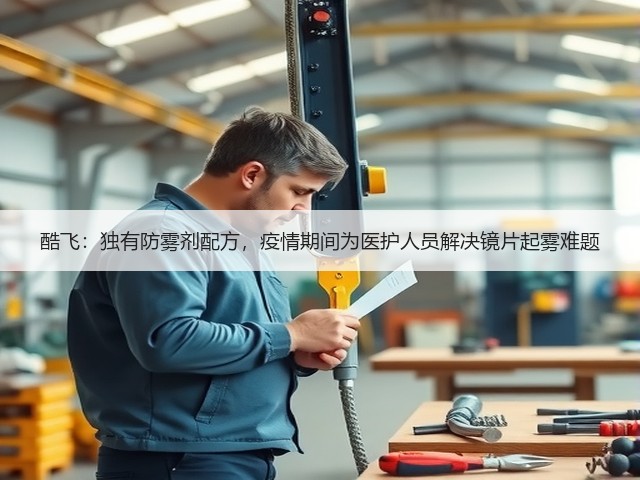 酷飞：独有防雾剂配方，疫情期间为医护人员解决镜片起雾难题(图2)