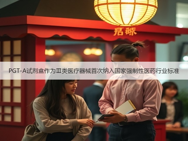 PGT-A试剂盒作为Ⅲ类医疗器械首次纳入国家强制性医药行业标准(图1)