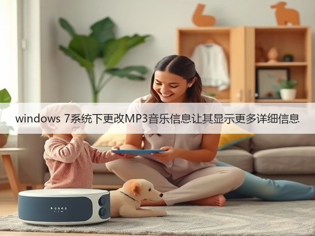 windows 7系统下更改MP3音乐信息让其显示更多详细信息(图2)