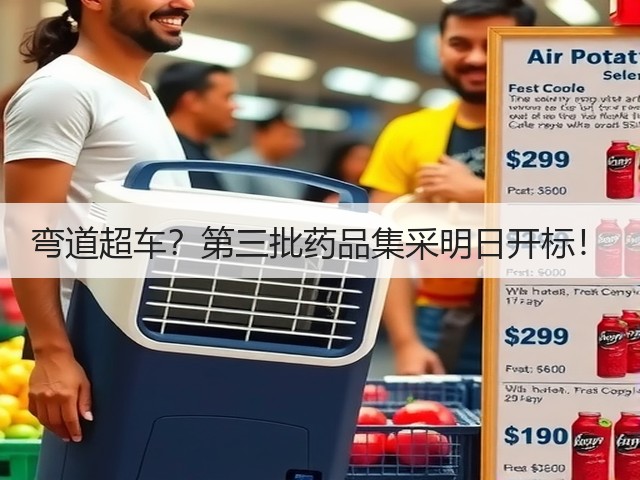 弯道超车？第三批药品集采明日开标！(图2)