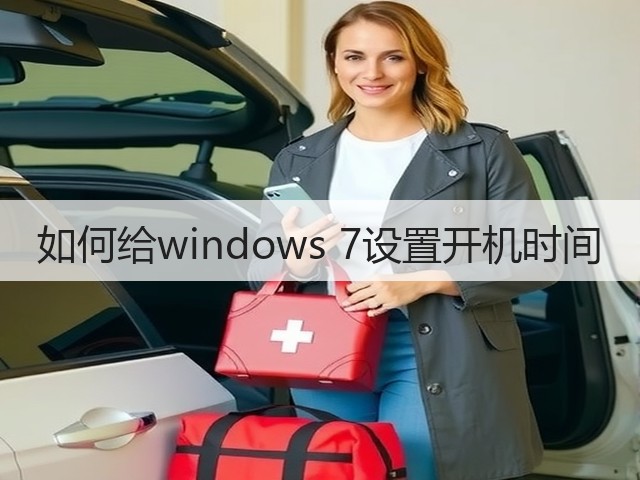 如何给windows 7设置开机时间(图3)