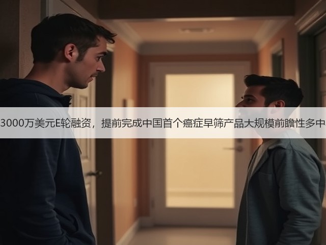 诺辉健康获3000万美元E轮融资，提前完成中国首个癌症早筛产品大规模前瞻性多中心临床试验(图1)