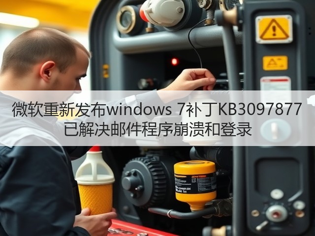 微软重新发布windows 7补丁KB3097877 已解决邮件程序崩溃和登录(图3)